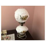 PAINTED LAMP POSSIBLY FENTON