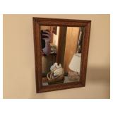 OAK WALL MIRROR