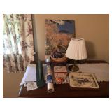 CONTENTS ON TOP OF DRESSER