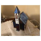 STAINED GLASS CHURCH LIGHT