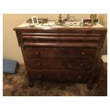 ANTIQUE EMPIRE DRESSER