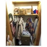 CONTENTS OF CLOSET