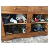CONTENTS OF BOTTOM OF CABINET