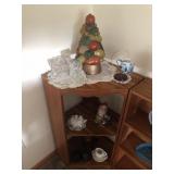 CONTENTS OF CORNER CABINET ONLY