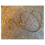 14K PENDANT WITH UNMARKED CHAIN