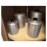 VINTAGE SIGNED CANISTER SET