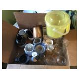 POTTERY AND GLASSWARE