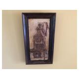 SENECA FALLS NY TOWN CLOCK PLAQUE