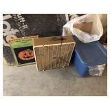 FAN, PUMKIN LIGHT AND TOTE