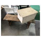 BENCH AND BOX