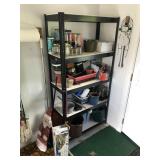 CONTENTS ON SHELF AND SIDE