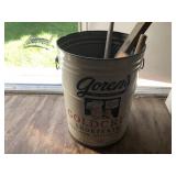 GORENS LARGE ADVERTISING CAN