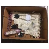 box lot of jewelry