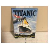 TITANIC TIN SIGN