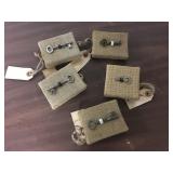 KEYS ON BURLAP DISPLAY