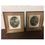 LOT OF 2 FRAMED PICTURES