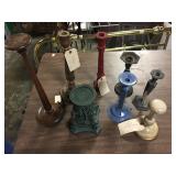 CANDLE HOLDERS LOT