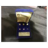 MINATURE SILVER MINT COINS