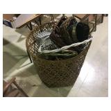 LARGE BASKET FULL OF BASKETS