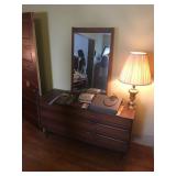 DRESSER AND MIRROR