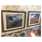 LOT OF 9 FRAMED PICTURES