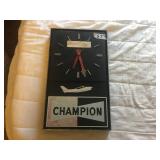 PLASTIC CHAMPION CLOCK