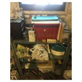 CONTENTS OF SHELF AND SHELF