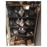 METAL RACK AND LIGHTS