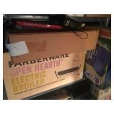 ELECTRONIC BOILER AND NEW GRILL SET LOT