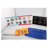 Two 1971 U.S. Coin Proof Sets