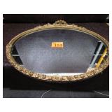 Beautiful Victorian Oval Mirror