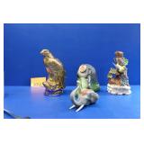 Ezra Brooks & Lionstone Empty Decanters