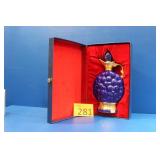 1963 Jim Beam 175 Months Cobalt Blue Decanter