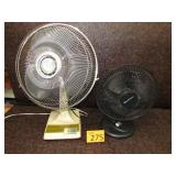 2 Oscillating Fans