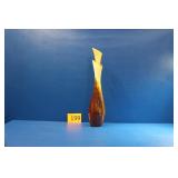 Mid Century Asymetricak Stopper Vase