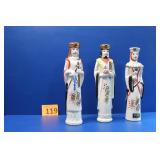 Ezra Brooks 1969 Empty Decanters