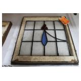 Stained Glass Vintage Encased Wall Art