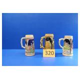 German & Occupied Japan Beer Steins