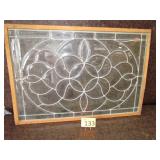 Antique Leaded Glass Window