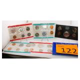 Three 1970 U.S. Coin Proof Sets