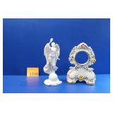 Veronese Resin Angel / Ceramic Clock Body