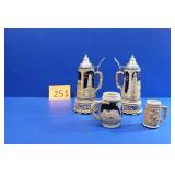 German Musical Beer Steins