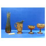 Viking Glass Pitcher, Kemple Wheaton Glassware