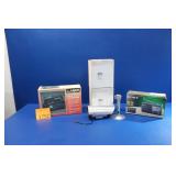 Larin Air Compressor, Two Security Cameras, Radio