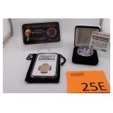 Two 2007 Uncirc. GW Pres. $s / Silver Eagle 2011