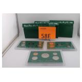 1994,1995,1996 U.S. Mint Coin Proof Sets