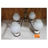 Mid Century Multi Globe Hanging Light Fixture