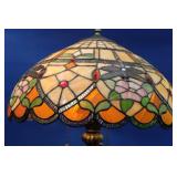 Dragonfly Tiffany Style Stained Glass Table Lamp