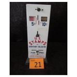 Vintage 5 & 10 Cent US Postage Stamp Machine
