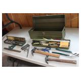 Metal Toolbox Full of Handtools